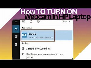 How to Turn On Webcam in HP Laptop (2026) 💻 Easy Method