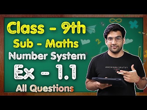 Class 9 Maths, Ex 1.1, Q1 to Q4 || Chapter 1 (Number system) || NCERT || MKR