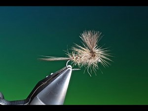 Fly Tying a Parachute Hares Ear dry fly with Barry Ord Clarke