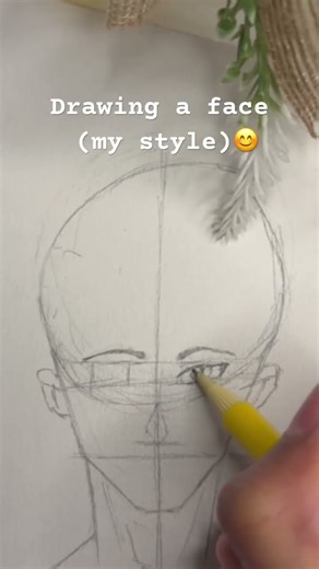 ✍️ How I Draw an Anime Male Face (Step-by-Step Sketch) ✍️