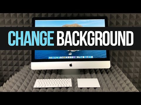 How to Change Background on iMac & iMac Pro