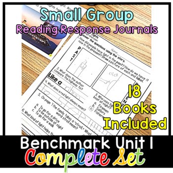 Benchmark Advance First Grade Small Group | Unit 1 COMPLETE SET