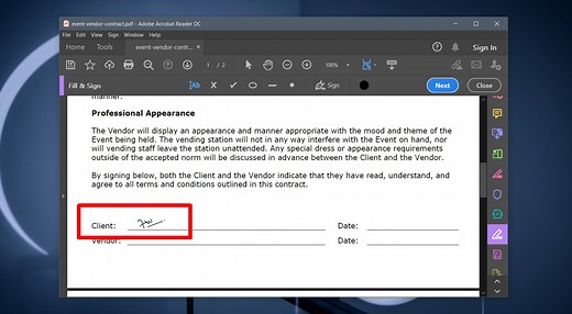 How to sign a PDF on Windows 10 [Free solution]