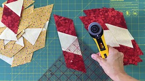 This is a way to do tumbling blocks without Y seams. You can watch the full tutorial and get the pattern blog: http://wp.me/pgVoS-1NH | TeresaDownUnder