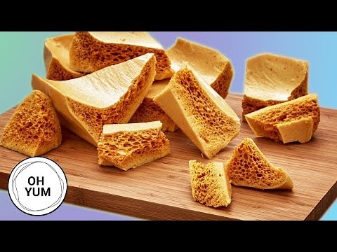 Professional Baker Teaches You How To Make HONEYCOMB!