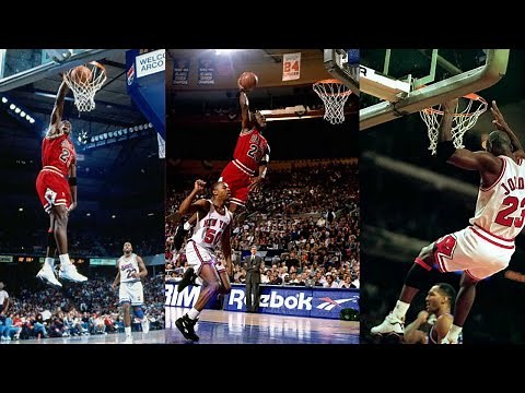 Michael Jordan All Dunks | 1993 | 96 Dunks! (Raw Highlights)