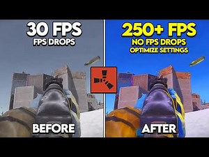 🔧How To Boost FPS, Fix FPS Drops in Rust 📈✅| Rust Settings for FPS, Graphics, and PVP 2025
