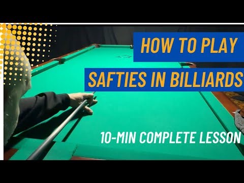 How to Play Safety Shots in Pool – Cue Control & Smart Defense (Beginner Friendly)