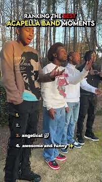 ranking the best ACAPELLA BAND moments