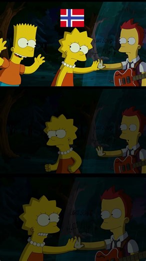 Lisa's got a boyfriend in 6 Languages: English,Suomi,Dansk,Norsk,Svenska,Čeština #thesimpsons