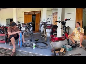 Replace battery-IC speed controller for electric bicycle.