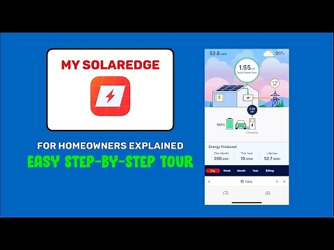 My SolarEdge monitoring App Explained. Understanding My SolarEdge App For Homeowners.