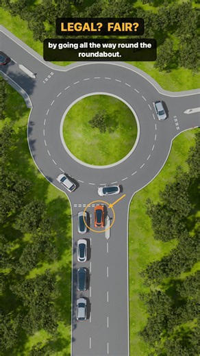 Smart driving or queue jumping? Roundabout etiquette for drivers