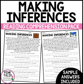 Making Inferences and Drawing Conclusions - Reading Worksheet Pack
