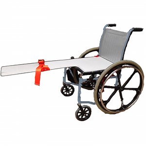 Extended Leg Board - To support an extended leg in a wheelchair