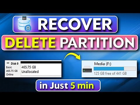 Recover Deleted Partitions in 5 Minutes Using Partition Guru | Step-by-Step Tutorial