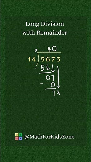 Long Division 4-Digit by 2-Digit | Grade 4 Math ✅💯 #maths #longdivision #education #mathforkids