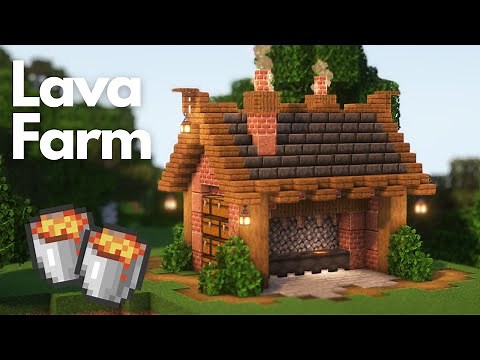 LAVA FARM | Minecraft Tutorial | Java & Bedrock [1.21+]