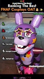 Ranking Best FNAF Cosplay(new)