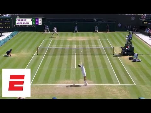 Wimbledon 2018 Highlights: Federer stunned by Anderson in 5 sets | ESPN