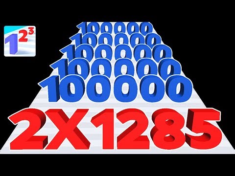 Number Master: Run and Merge Gameplay | Merge Numbers & Break Walls!
