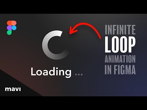 How To Create an INFINITE LOADING (Repeat) Animation in Figma (Loading Wheel)