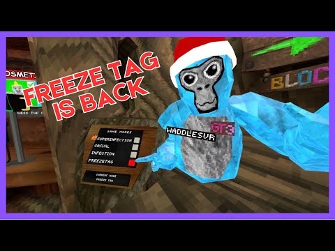 Gorilla Tag Freeze Tag is BACK!