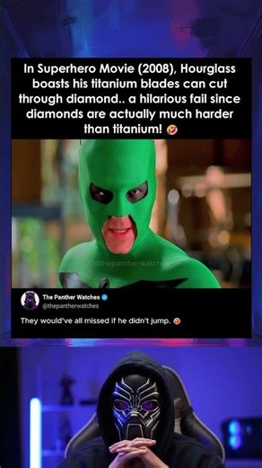 The Titanium Blade Scene Was Scientifically Ridiculous! | Superhero Movie (2008)