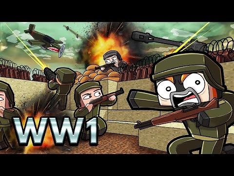 World War 1 MAP WARS! (Minecraft)
