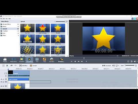 How to Make Sponge Effect on AVS Video Editor 2021
