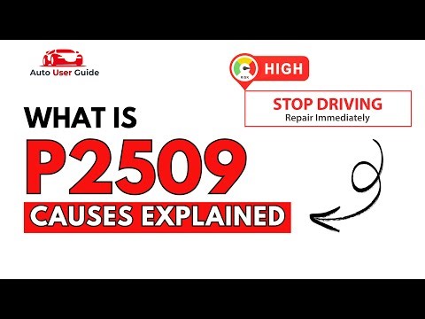 What is P2509 : Engine Error Code Causes Explained