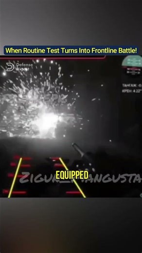 Ukrainian Routine Test Turns Into Sudden Frontline Battle!