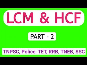 LCM AND HCF Shortcuts & Tricks |PART 2|TAMIL