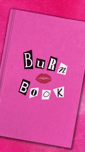 Mean Girls Burn Book CapCut Template