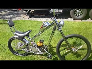 Motorized West Coast Chopper Bicycle