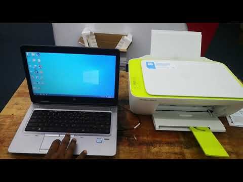 HOW TO SETUP AND INSTALL HP DESKJET INK ADVANTAGE 2135