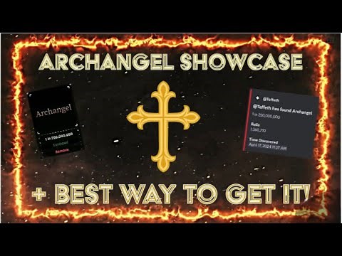 Archangel SHOWCASE + BEST WAY TO GET! | Roblox Sols RNG.