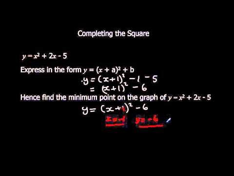 Completing the Square