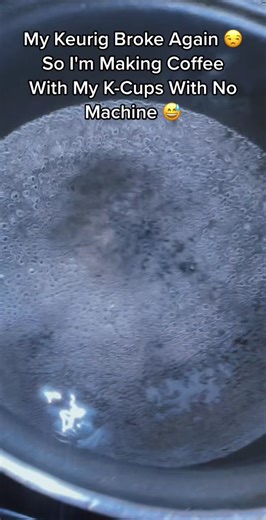 Making Coffee Without a Keurig Machine - Creative K-Cup Hack!