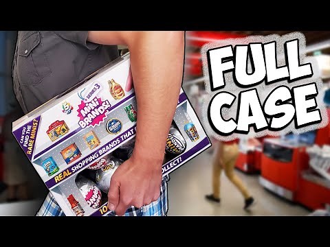 Opening a Full Case of Mini Brands Series 3