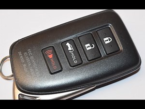 Lexus Key Fob Battery Replacement - EASY DIY