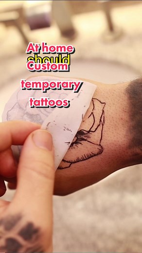 DIY Custom Temporary Tattoos: Create Personalized Designs at Home!
