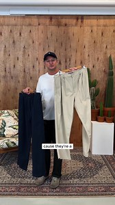 621K views · 116 reactions | Looking for pants that combine comfort and style? Our pleated Brooklyn pants deliver a roomy fit with refined details—perfect for any occasion. Shop now and upgrade your wardrobe! | Mr Simple | Facebook