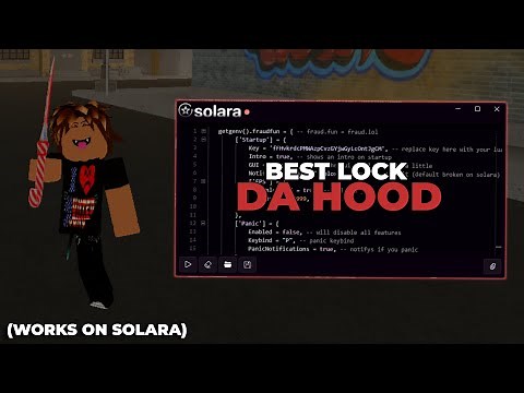 (2 TAPS) New Best Da Hood Aimlock Script! (Works On Solara!)
