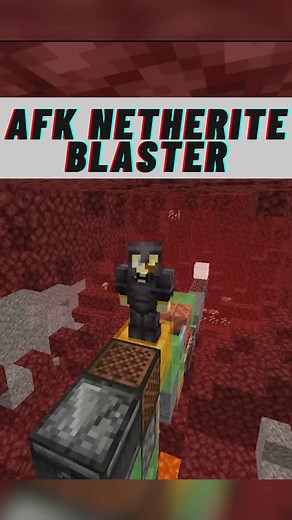How to Blast Mine Netherite with a bore/drill:Minecraft Tutorial#minecraft#tutorial#redstone#tutorial#minecrafthacks#minecrafttutorial#minecraftbuild