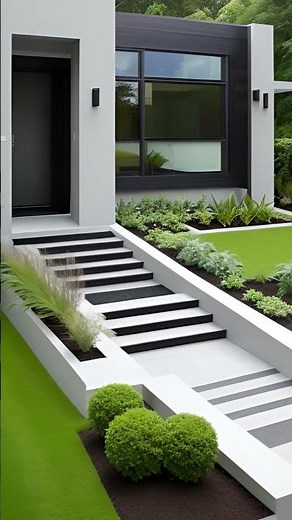 Modern Front yard landscaping ideas