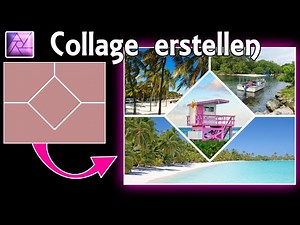 Collage erstellen | Affinity Photo Tutorial Deutsch