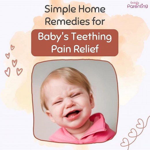 Simple Home Remedies for Baby's Teething Pain Relief