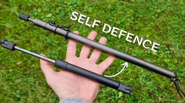 Turn an Old Shock Absorber into a Powerful Telescopic Baton for Self-Defense