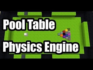 Pool Table w/Custom Physics in Minecraft 1.14